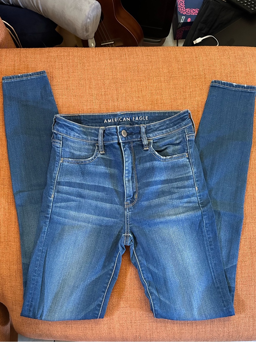 American Eagle Outfitters Women's Super High-Rise Skinny Jeans
